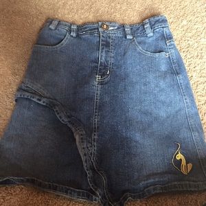 Jean skirt